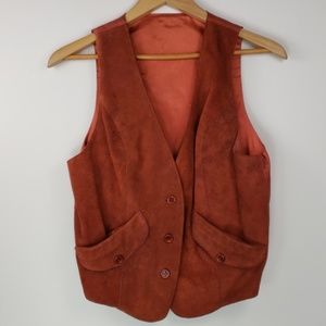 Vintage Suede Vest